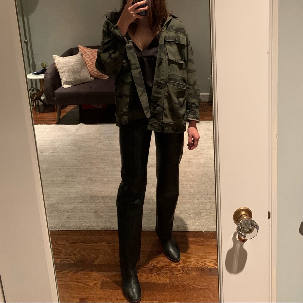 Aritzia TNA camo utlity jacket